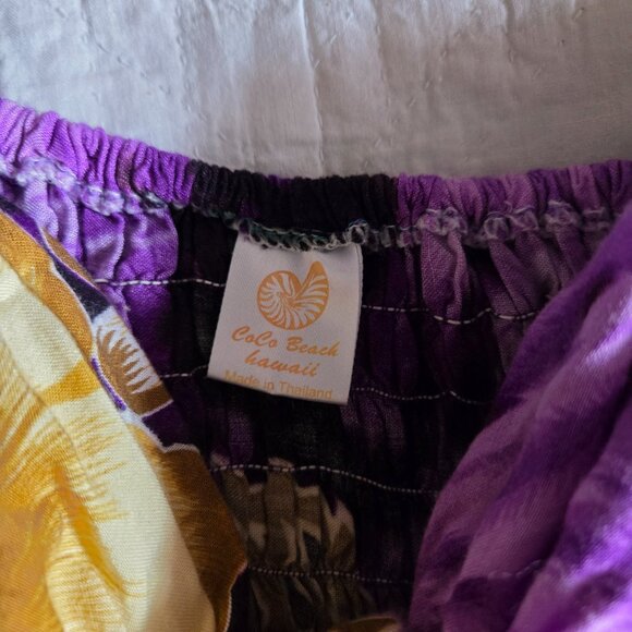 Coco Beach Hawaii Tube Top Dress Size M/L - Picture 5 of 5